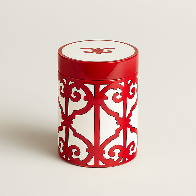 Balcon du Guadalquivir tea box | Hermès USA Balcon du Guadalquivir tea box | Hermès USA